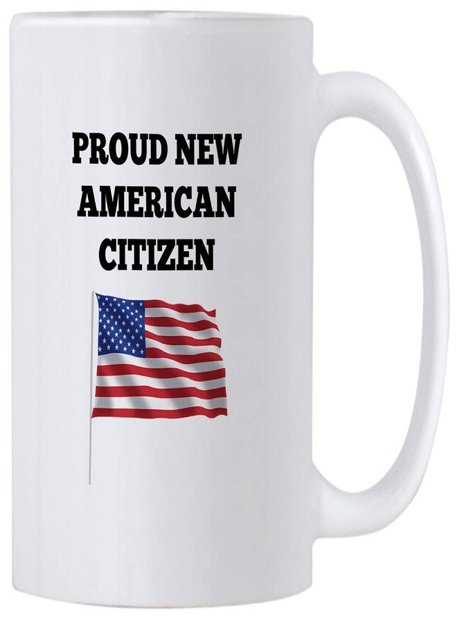 Casitika US American New Citizenship Gifts. 11 oz USA Flag Mug. Gift Idea For Proud Citizens. - Image 1